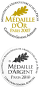 Médaille du Concours Général Agricole Paris